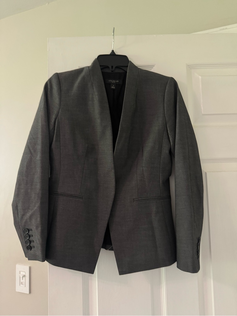 Ann Taylor Gray Blazer